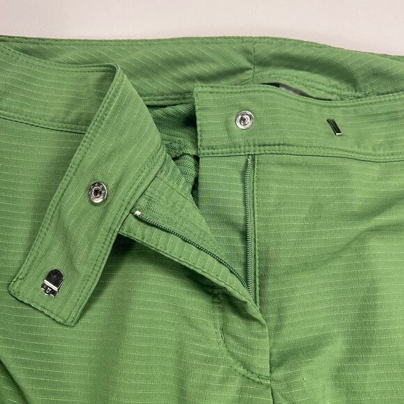 Nike Sphere Dry Athletic Cargo Pants Leaf Green Ankle Ties Size L (12-14) - Picture 4 of 11